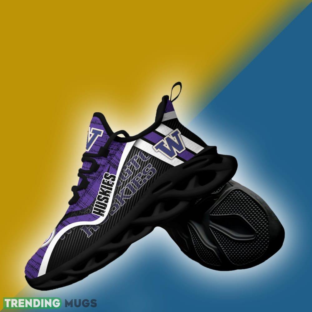Washington Huskies NCAA Max Soul Shoes Vintage Clunky Sneakers For Men And Women Max Soul Washington Huskies NCAA Max Soul Shoes Vintage Clunky Sneakers For Men And Women Max Soul