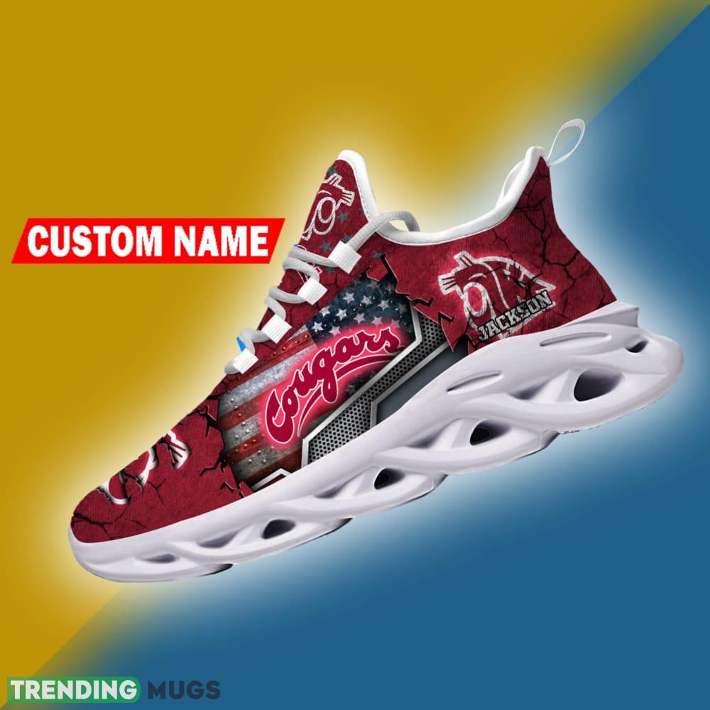 Washington State Cougars NCAA Sport Sneakers Flag Pattern Max Soul Shoes Personalized - Washington State Cougars NCAA Sport Sneakers Flag Pattern Max Soul Shoes Personalized Photo 4 Washington State Cougars NCAA Sport Sneakers Flag Pattern Max Soul Shoes Personalized - Washington State Cougars NCAA Sport Sneakers Flag Pattern Max Soul Shoes Personalized Photo 4
