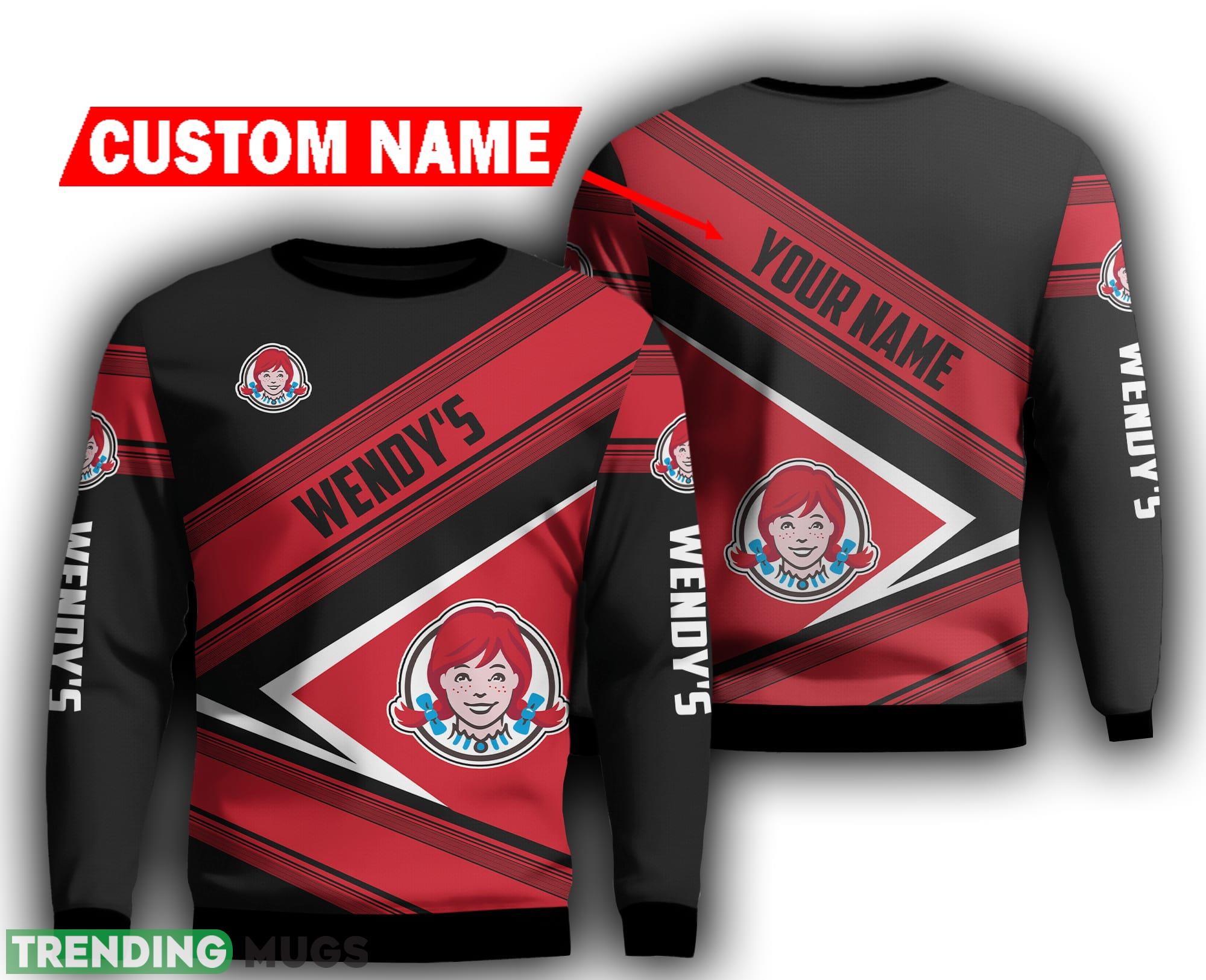 wendy's Brand Light Ugly Sweater make Knitted Christmas Sweatshirt Custom Name 3D Sweater wendy's Brand Light Ugly Sweater make Knitted Christmas Sweatshirt Custom Name - wendy's Brand Light Ugly Sweater make Knitted Christmas Sweatshirt Custom Name