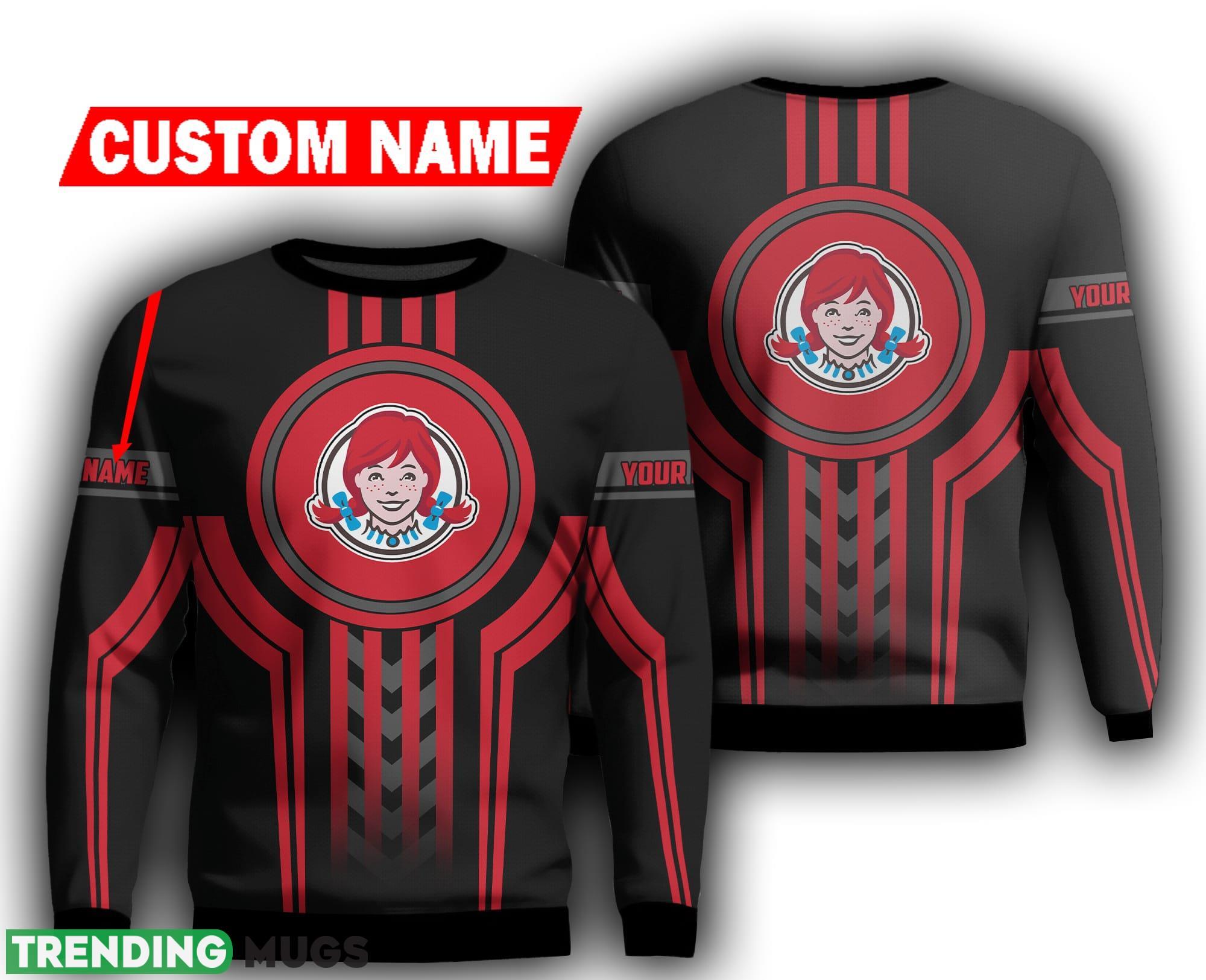 wendy's Brand Light Ugly Sweater near Knitted Christmas Sweatshirt Custom Name 3D Sweater wendy's Brand Light Ugly Sweater near Knitted Christmas Sweatshirt Custom Name - wendy's Brand Light Ugly Sweater near Knitted Christmas Sweatshirt Custom Name