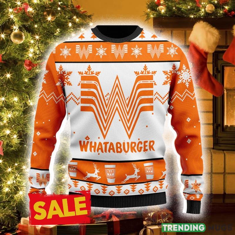 Whataburger Christmas Sweater For Men And Women Gift Sweater Beer 3D Sweater Whataburger Christmas Sweater For Men And Women Gift Sweater Beer 3D Sweater