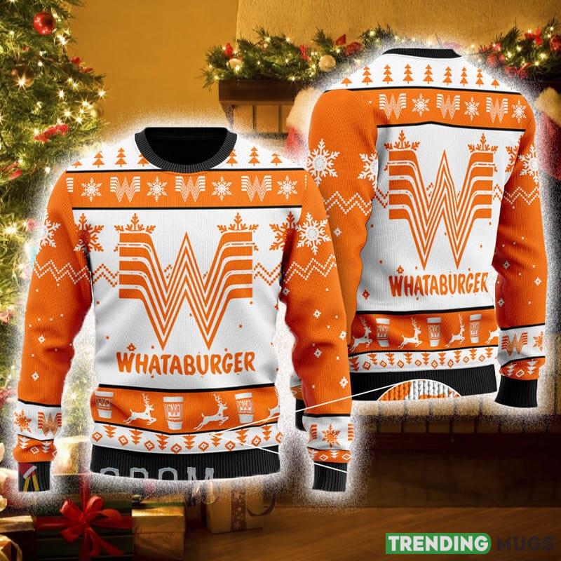 Whataburger Christmas Sweater For Men And Women Gift Sweater Beer - Whataburger Christmas Sweater_2 Whataburger Christmas Sweater For Men And Women Gift Sweater Beer - Whataburger Christmas Sweater_2