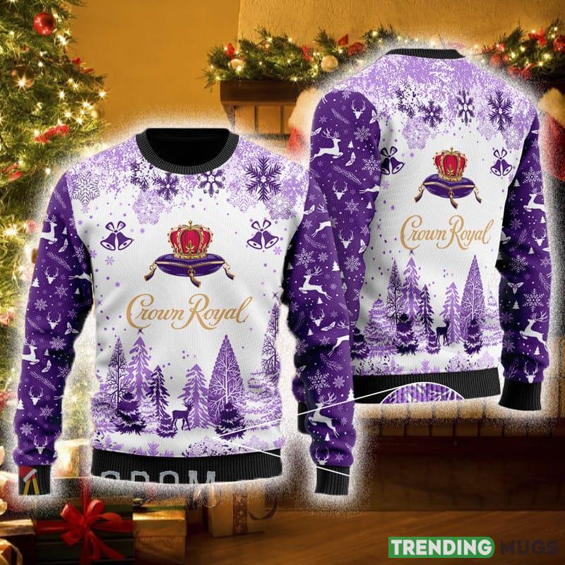 Xmas Crown Royal Christmas Sweater For Men And Women Gift Sweater Beer - Xmas Crown Royal Christmas Sweater_2 Xmas Crown Royal Christmas Sweater For Men And Women Gift Sweater Beer - Xmas Crown Royal Christmas Sweater_2