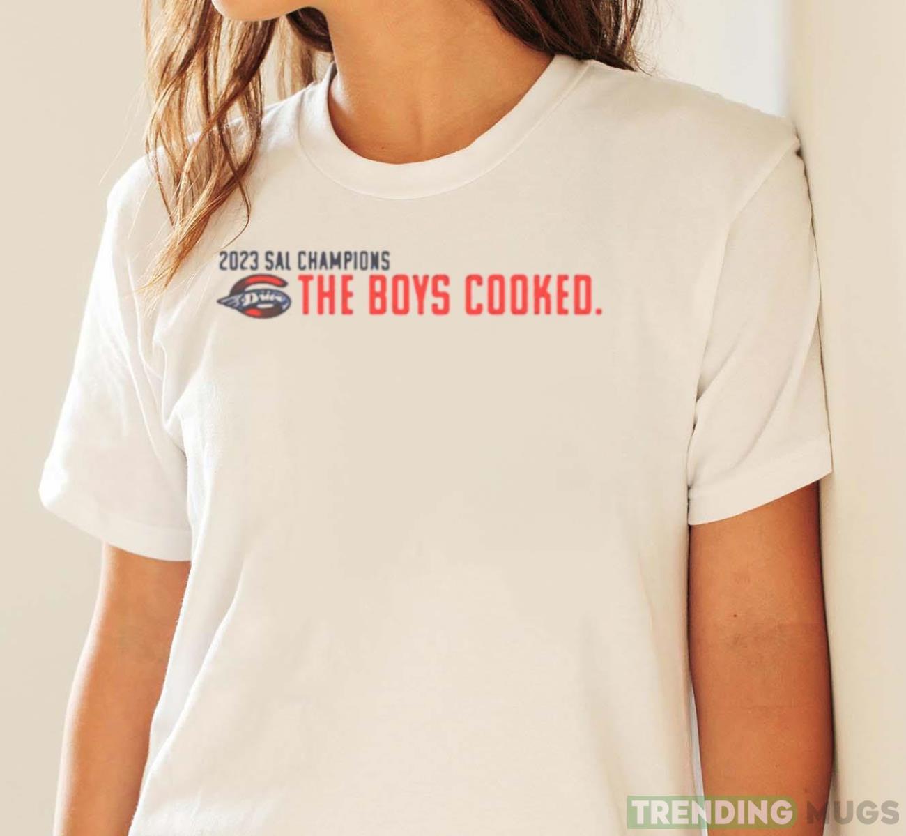 2023 Sal Champions The Boys Cooked T shirt Light Shirt 2023 Sal Champions The Boys Cooked T shirt Light Shirt