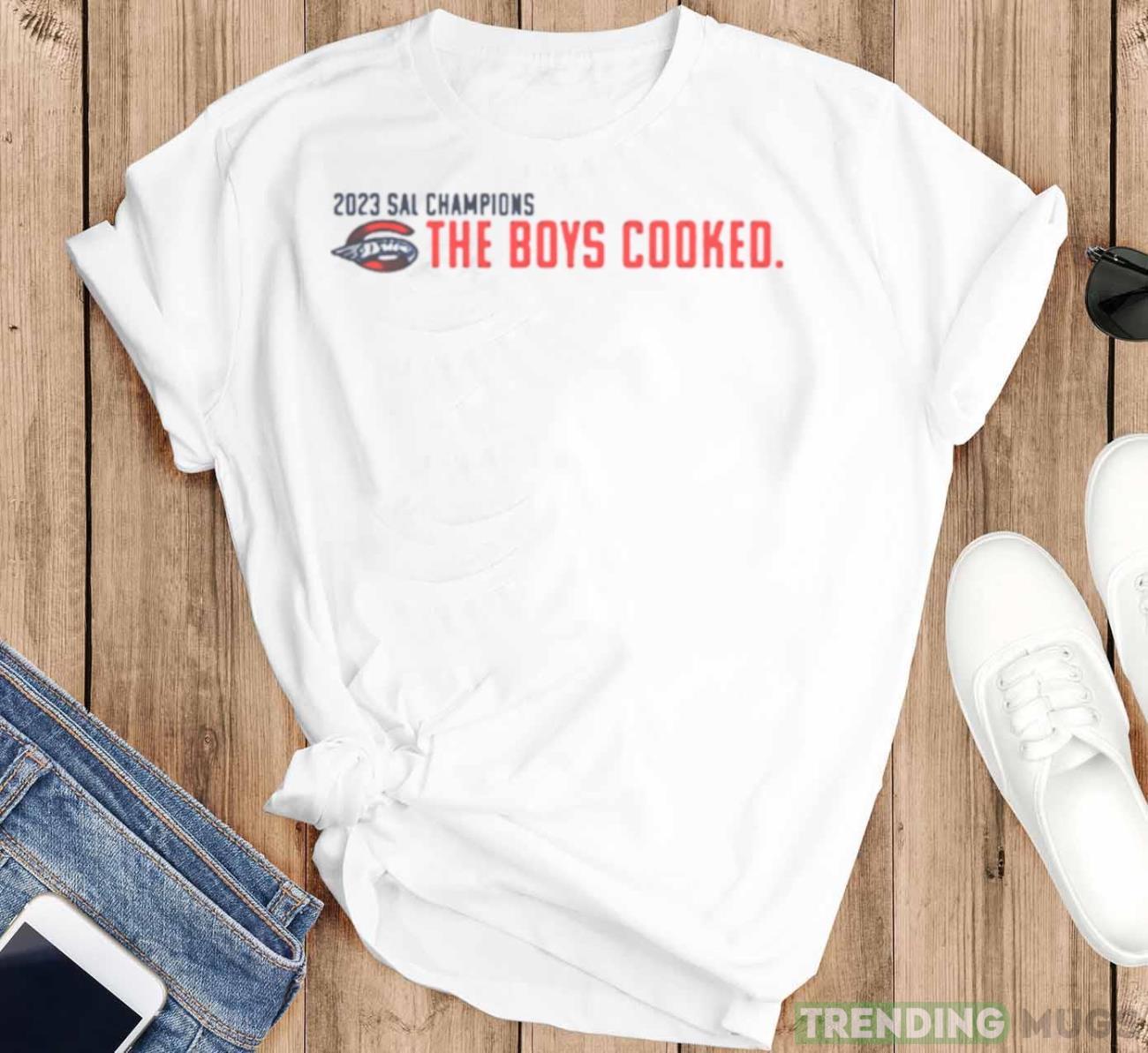 2023 Sal Champions The Boys Cooked T shirt Light Shirt 2023 Sal Champions The Boys Cooked T shirt Light Shirt