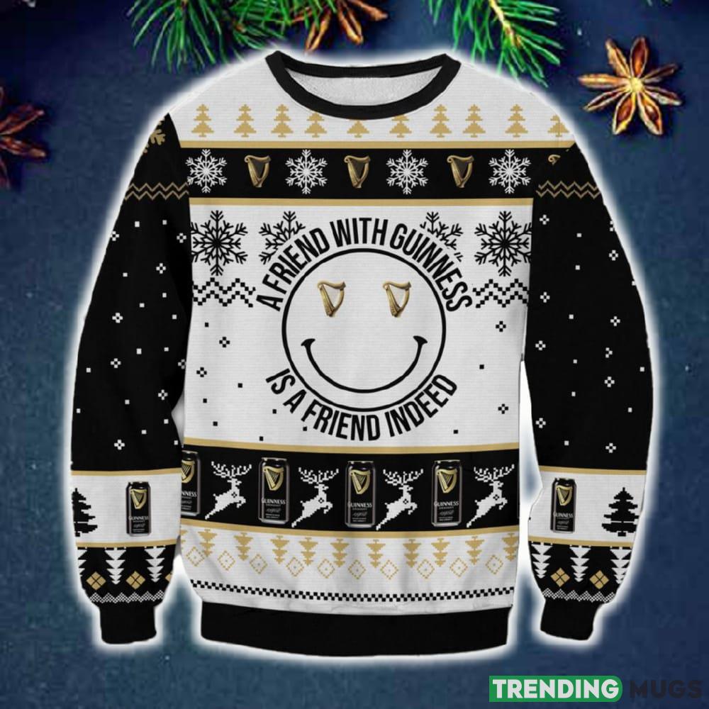 A Friend With Guinness Ugly Sweater Printed New Gift For Men And Women - A Friend With Guinness Ugly Sweater Printed New Gift For Men And Women A Friend With Guinness Ugly Sweater Printed New Gift For Men And Women - A Friend With Guinness Ugly Sweater Printed New Gift For Men And Women