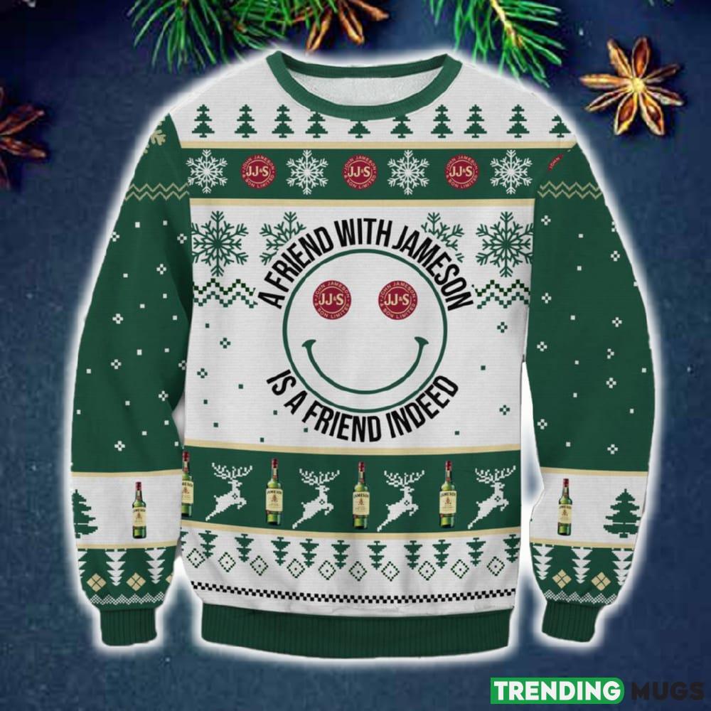 A Friend With Jameson Ugly Sweater Printed New Gift For Men And Women - A Friend With Jameson Ugly Sweater Printed New Gift For Men And Women A Friend With Jameson Ugly Sweater Printed New Gift For Men And Women - A Friend With Jameson Ugly Sweater Printed New Gift For Men And Women