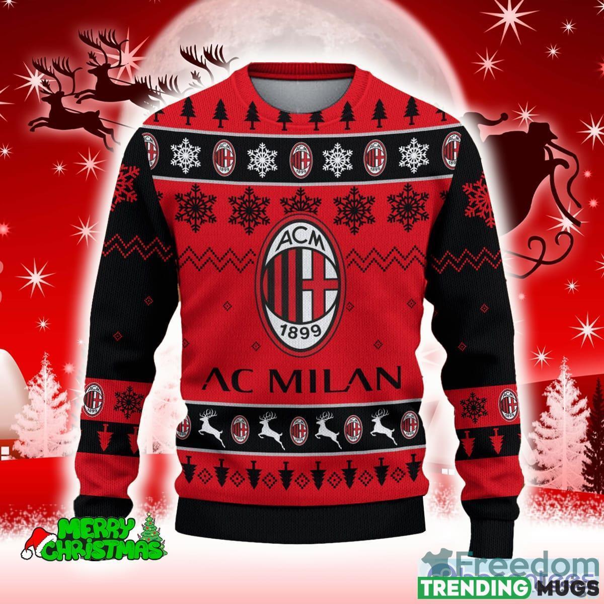 AC Milan Red Friends 3D Sweater All Over Printed For Men And Women Gift Christmas Holiday 3D Sweater AC Milan Red Friends 3D Sweater All Over Printed For Men And Women Gift Christmas Holiday 3D Sweater