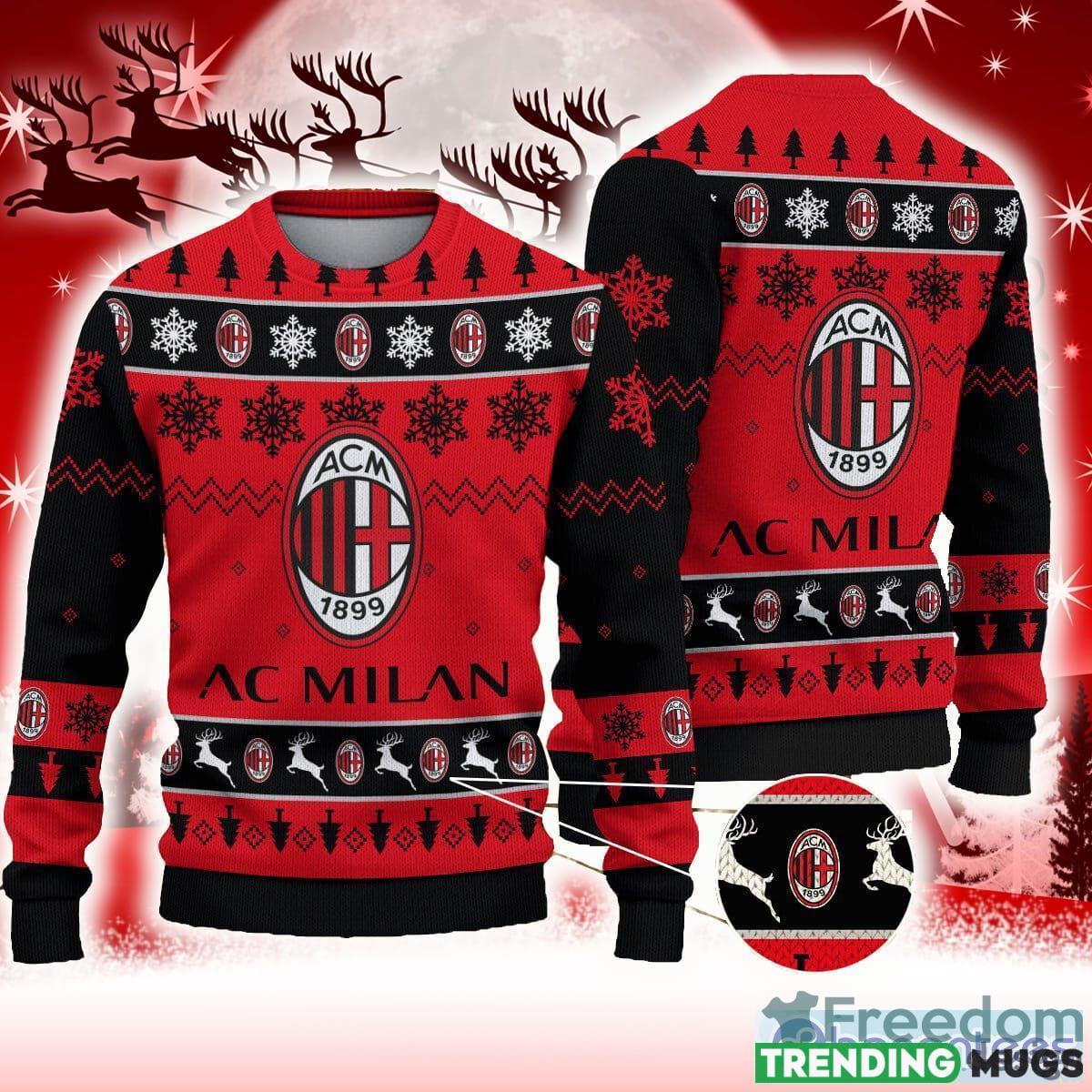 AC Milan Red Friends 3D Sweater All Over Printed For Men And Women Gift Christmas Holiday - AC Milan 3D Sweater Photo 1 AC Milan Red Friends 3D Sweater All Over Printed For Men And Women Gift Christmas Holiday - AC Milan 3D Sweater Photo 1