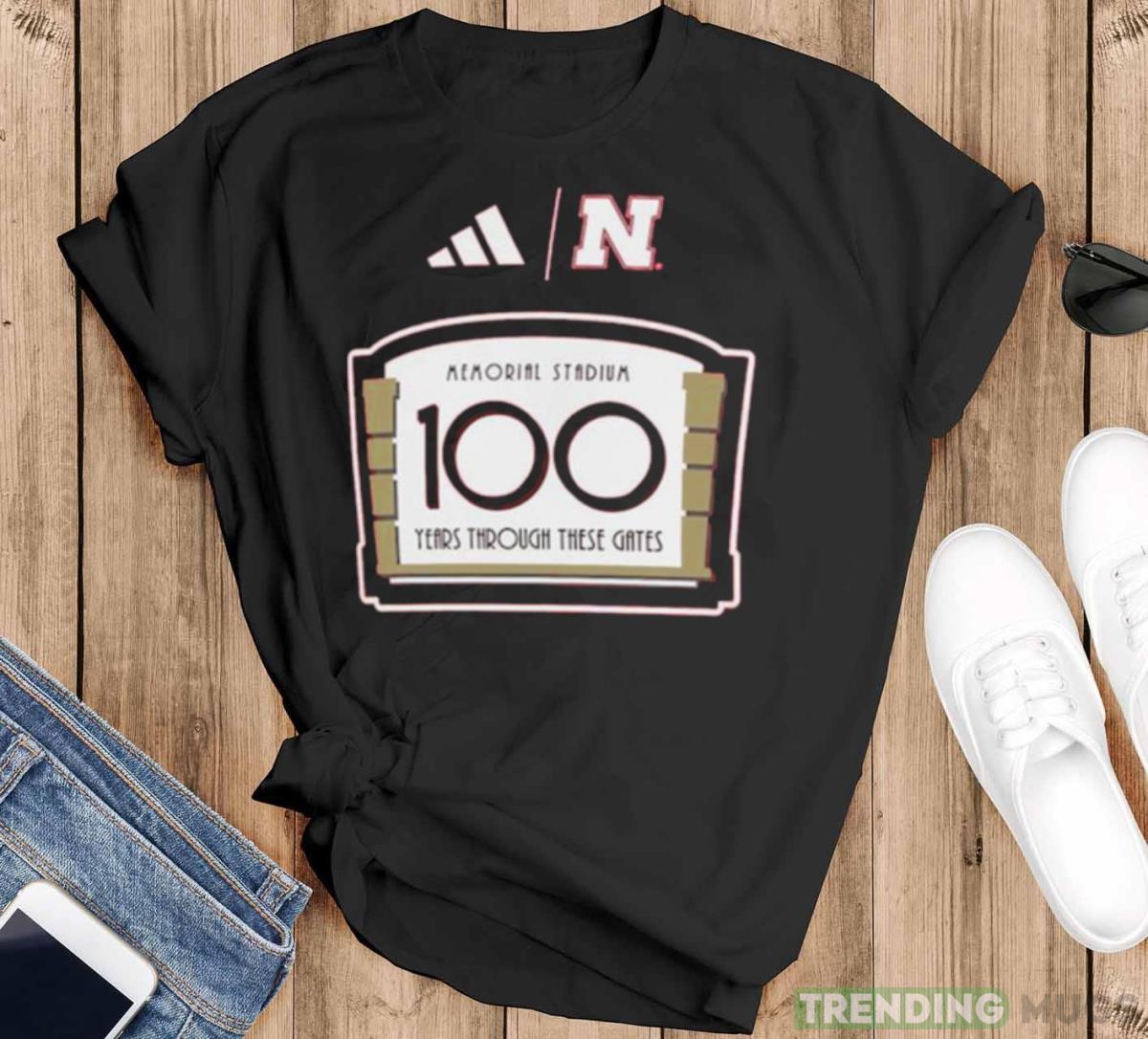 Adidas Scarlet Nebraska Huskers Memorial Stadium 100th Anniversary Sideline Strategy Fresh T shirt Product Photo 1 Adidas Scarlet Nebraska Huskers Memorial Stadium 100th Anniversary Sideline Strategy Fresh T shirt Product Photo 1