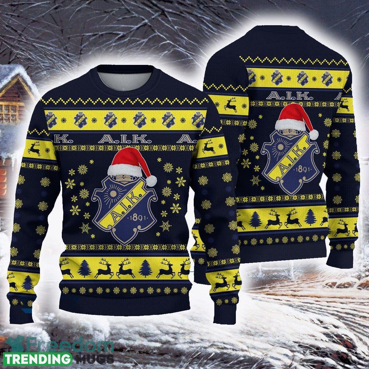 AIK IF Island shl hockeyallsvenskan Ugly Christmas Sweaters For Fans Gift - AIK IF Island shl hockeyallsvenskan Ugly Christmas Sweaters For Fans Gift AIK IF Island shl hockeyallsvenskan Ugly Christmas Sweaters For Fans Gift - AIK IF Island shl hockeyallsvenskan Ugly Christmas Sweaters For Fans Gift