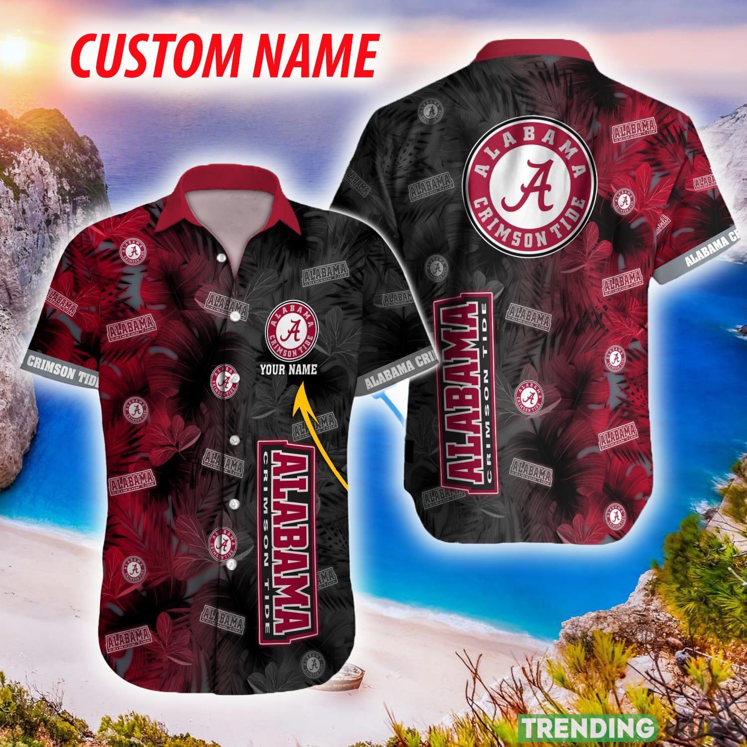 Alabama Crimson Tide NCAA Logo Leaf Fans Hawaiian Shirt For Men And Women Gift Custom Name - Alabama Crimson Tide NCAA Logo Leaf Fans Hawaiian Shirt For Men And Women Gift Custom Name Alabama Crimson Tide NCAA Logo Leaf Fans Hawaiian Shirt For Men And Women Gift Custom Name - Alabama Crimson Tide NCAA Logo Leaf Fans Hawaiian Shirt For Men And Women Gift Custom Name