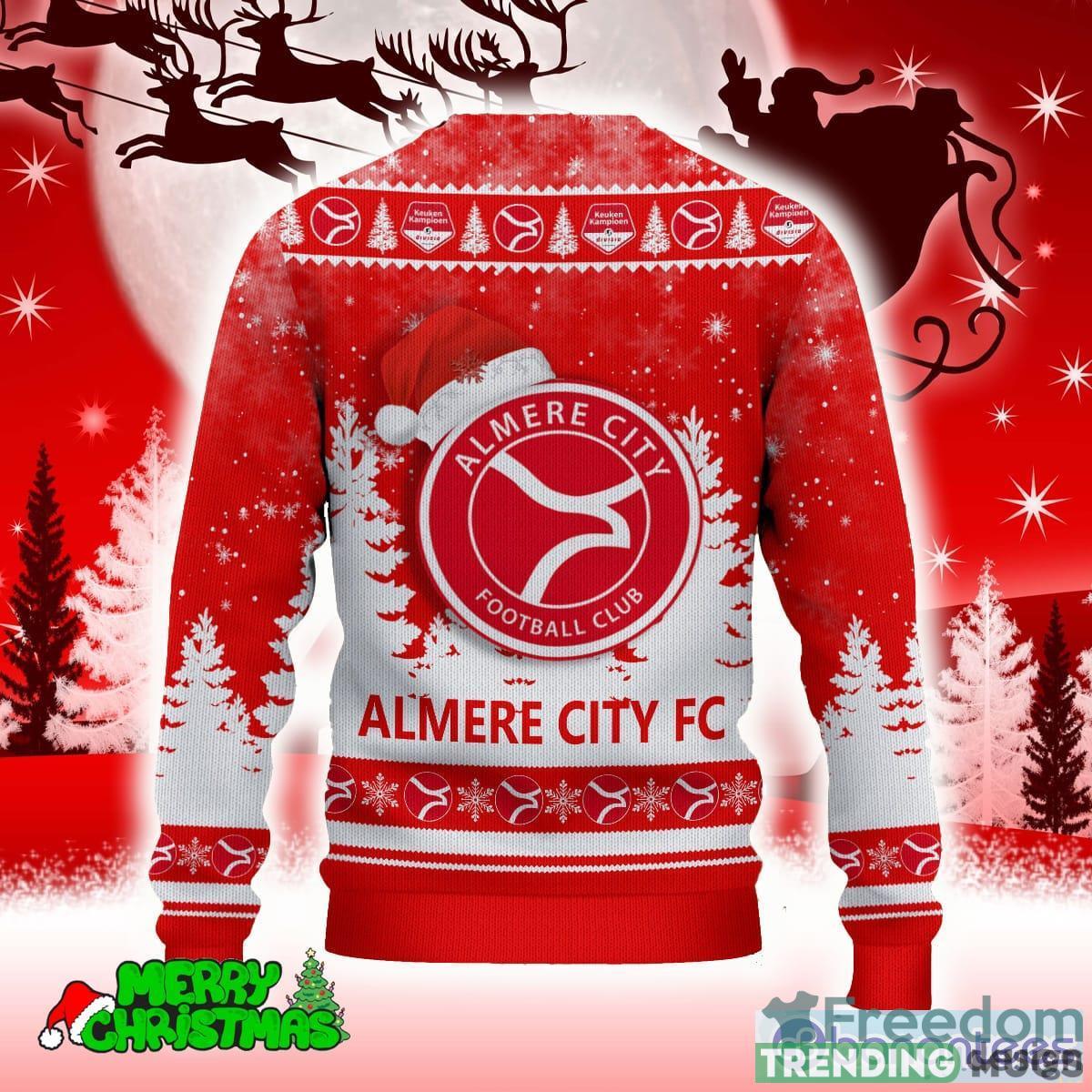 Almere City FC Red Cold 3D Sweater All Over Printed For Men And Women Gift Christmas Holiday 3D Sweater Almere City FC Red Cold 3D Sweater All Over Printed For Men And Women Gift Christmas Holiday 3D Sweater