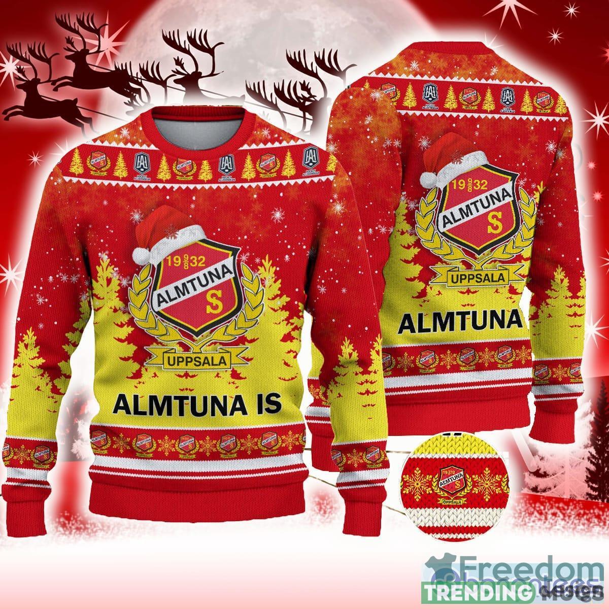 Almtuna IS Red Comfort 3D Sweater All Over Printed For Men And Women Gift Christmas Holiday - Almtuna IS 3D Sweater Photo 1 Almtuna IS Red Comfort 3D Sweater All Over Printed For Men And Women Gift Christmas Holiday - Almtuna IS 3D Sweater Photo 1