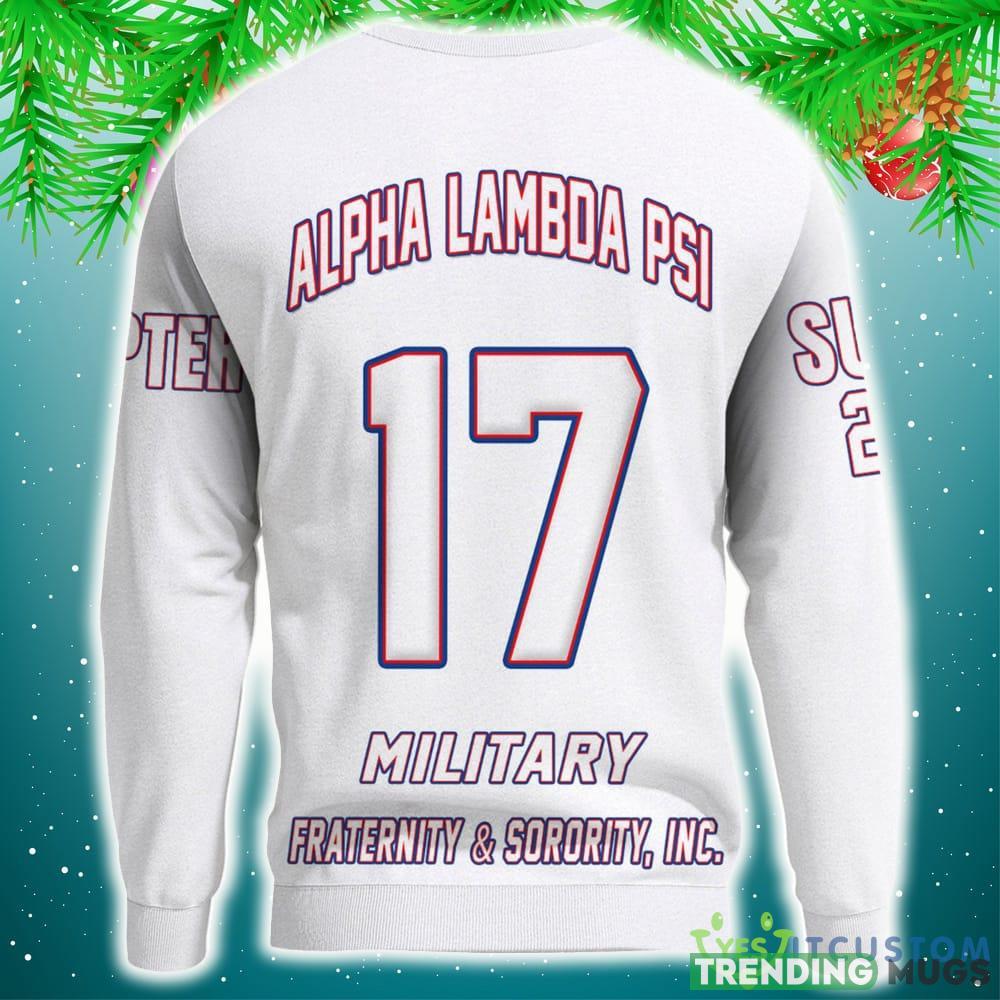 Alpha Omega Phi White 3D Sweater Community Personalized Logo For Men And Women Gift Christmas 3D Sweater Alpha Omega Phi White 3D Sweater Community Personalized Logo For Men And Women Gift Christmas 3D Sweater