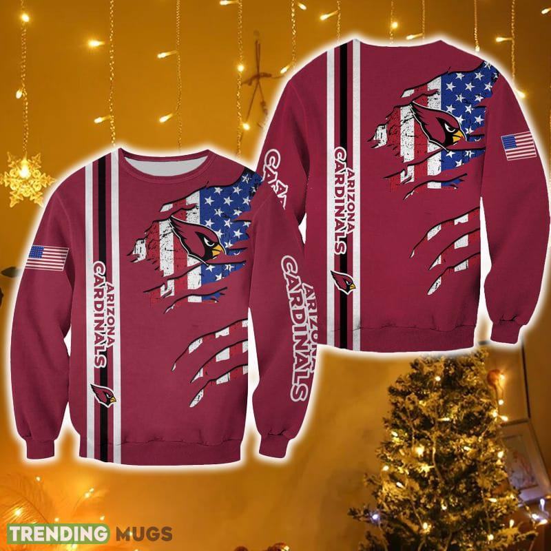 Arizona Cardinals American Flag Edition Unisex Winter Ugly Sweater For Men And Women Gift Fans Christmas - Arizona Cardinals American Flag Edition Unisex Winter Ugly Sweater For Men And Women Gift Fans Christmas Arizona Cardinals American Flag Edition Unisex Winter Ugly Sweater For Men And Women Gift Fans Christmas - Arizona Cardinals American Flag Edition Unisex Winter Ugly Sweater For Men And Women Gift Fans Christmas