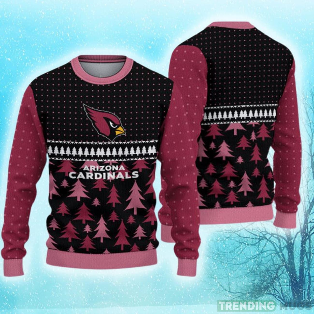 Arizona Cardinals Christmas Pattern Hot Trending Ugly Sweater Best Gift For Fans Product Photo 1 Arizona Cardinals Christmas Pattern Hot Trending Ugly Sweater Best Gift For Fans Product Photo 1