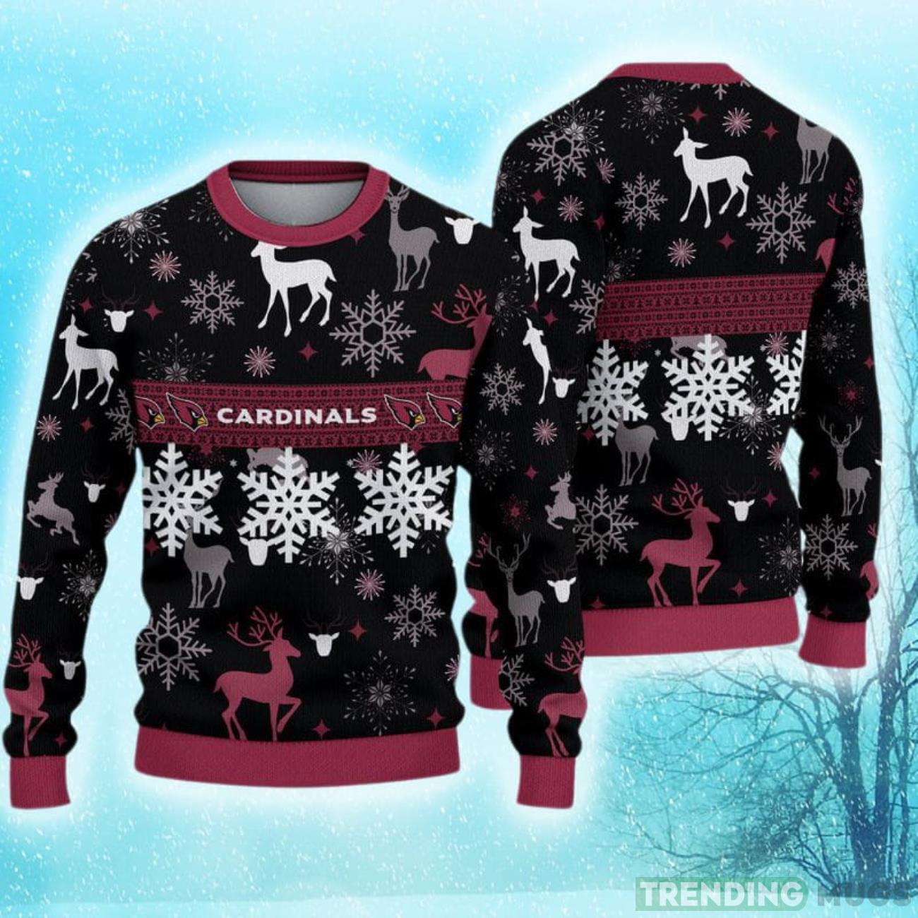 Arizona Cardinals Christmas Pattern Hot Trending Ugly Sweater Special Gift For Fans Product Photo 1 Arizona Cardinals Christmas Pattern Hot Trending Ugly Sweater Special Gift For Fans Product Photo 1