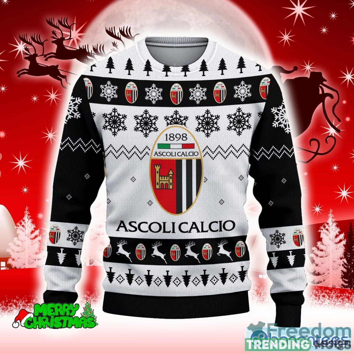 Ascoli Calcio 1898 Weave 3D Sweater All Over Printed For Men And Women Gift Christmas Holiday 3D Sweater Ascoli Calcio 1898 Weave 3D Sweater All Over Printed For Men And Women Gift Christmas Holiday 3D Sweater