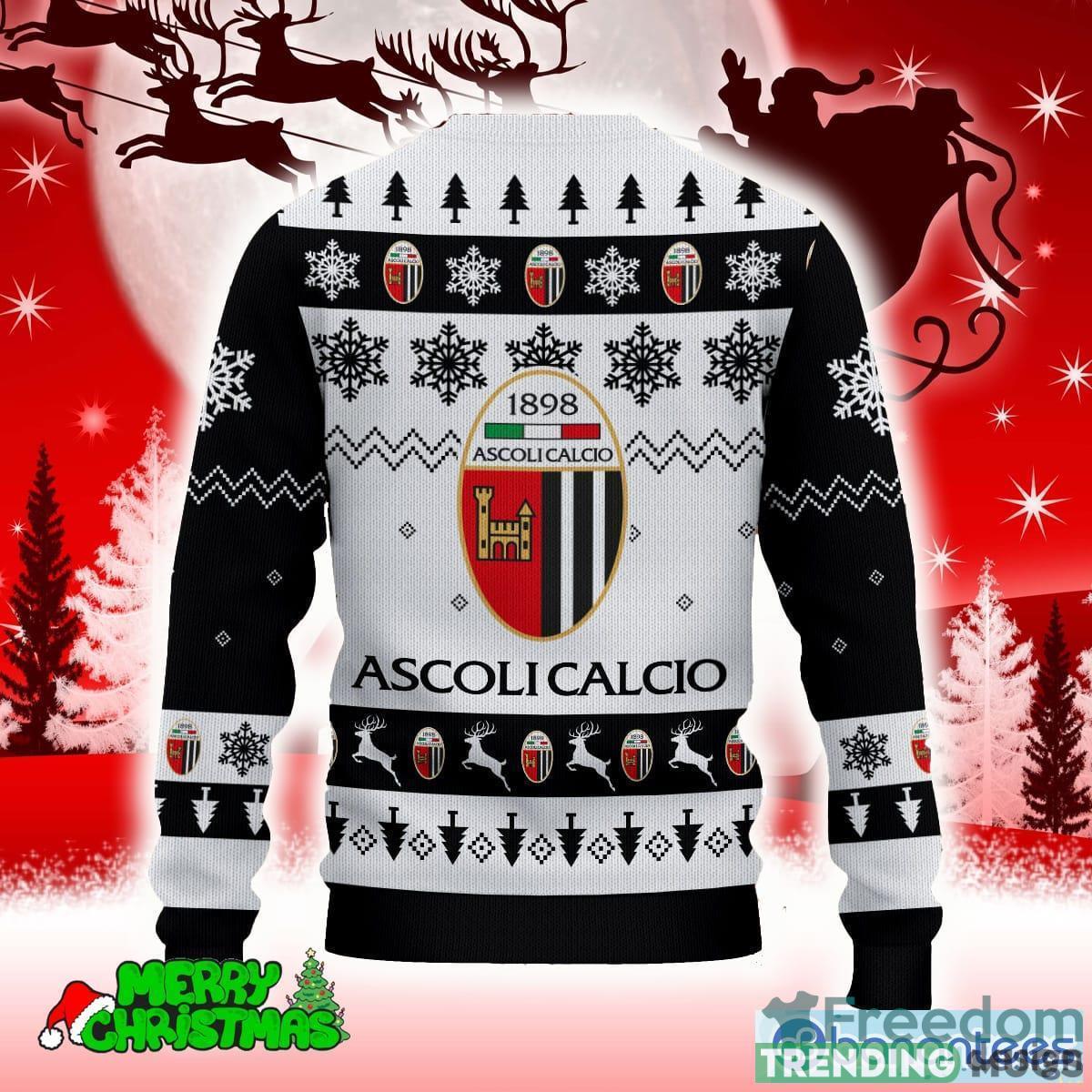 Ascoli Calcio 1898 Weave 3D Sweater All Over Printed For Men And Women Gift Christmas Holiday 3D Sweater Ascoli Calcio 1898 Weave 3D Sweater All Over Printed For Men And Women Gift Christmas Holiday 3D Sweater