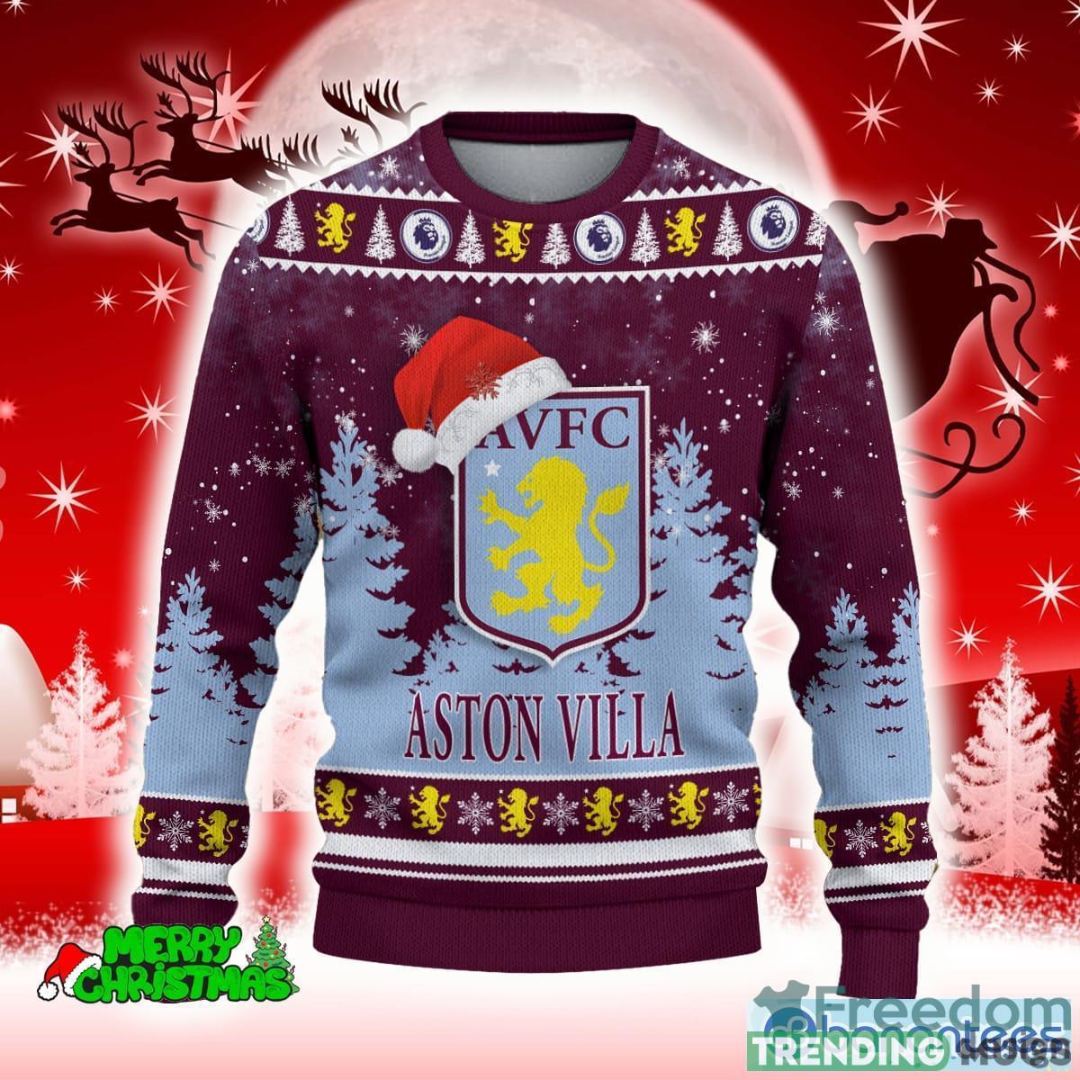 Aston Villa F.C Stitch 3D Sweater All Over Printed For Men And Women Gift Christmas Holiday 3D Sweater Aston Villa F.C Stitch 3D Sweater All Over Printed For Men And Women Gift Christmas Holiday 3D Sweater