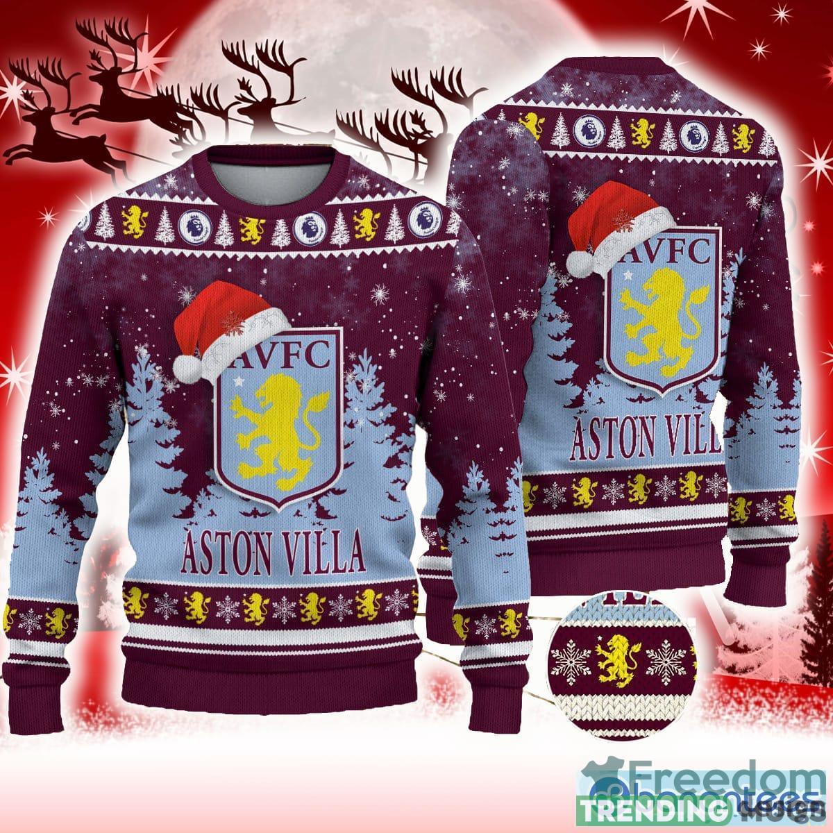 Aston Villa F.C Stitch 3D Sweater All Over Printed For Men And Women Gift Christmas Holiday - Aston Villa F.C 3D Sweater Photo 1 Aston Villa F.C Stitch 3D Sweater All Over Printed For Men And Women Gift Christmas Holiday - Aston Villa F.C 3D Sweater Photo 1