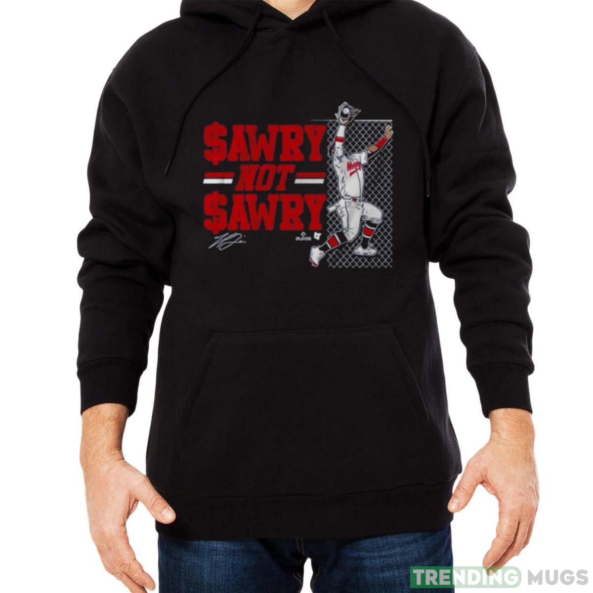 Atlanta Braves Michael Harris Ii Sawry Not Sawry Catch Signature T shirt Dark Shirt Atlanta Braves Michael Harris Ii Sawry Not Sawry Catch Signature T shirt Dark Shirt