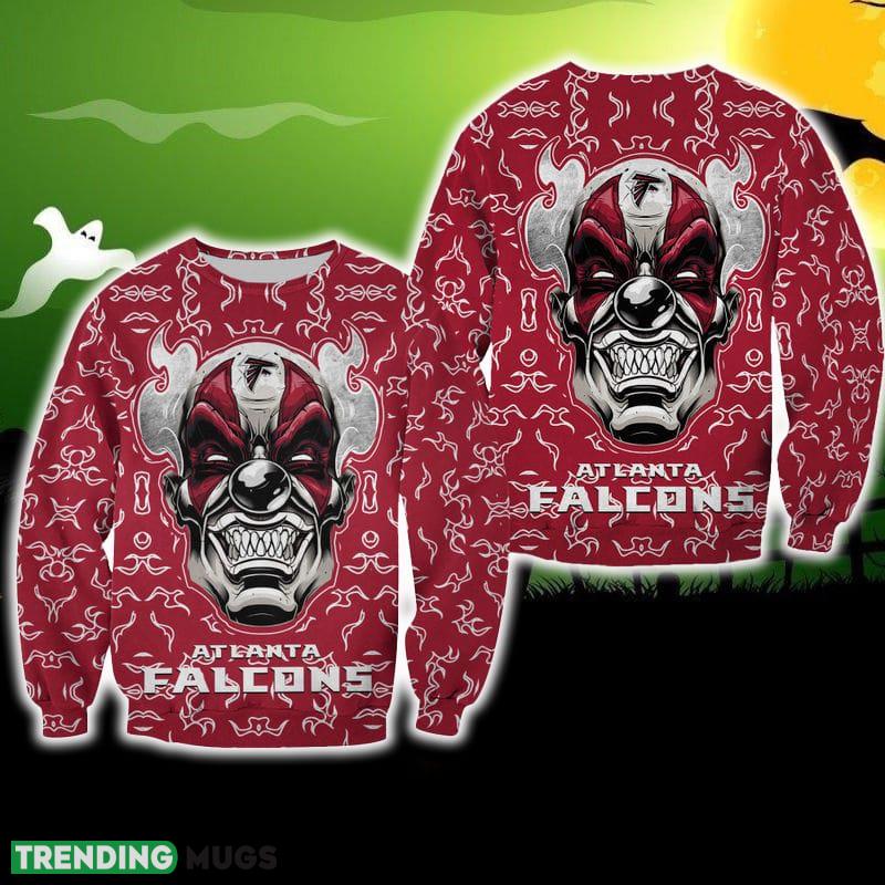 Atlanta Falcons Halloween Clown Edition Unisex Festivity Ugly Sweater For Men And Women Gift Christmas - Atlanta Falcons Halloween Clown Edition Unisex Festivity Ugly Sweater For Men And Women Gift Christmas Atlanta Falcons Halloween Clown Edition Unisex Festivity Ugly Sweater For Men And Women Gift Christmas - Atlanta Falcons Halloween Clown Edition Unisex Festivity Ugly Sweater For Men And Women Gift Christmas