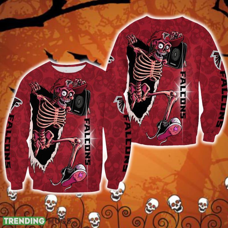 Atlanta Falcons Skull Halloween Seasonal Halloween Ugly Sweater For Men And Women Gift Christmas - Atlanta Falcons Skull Halloween Seasonal Halloween Ugly Sweater For Men And Women Gift Christmas Atlanta Falcons Skull Halloween Seasonal Halloween Ugly Sweater For Men And Women Gift Christmas - Atlanta Falcons Skull Halloween Seasonal Halloween Ugly Sweater For Men And Women Gift Christmas