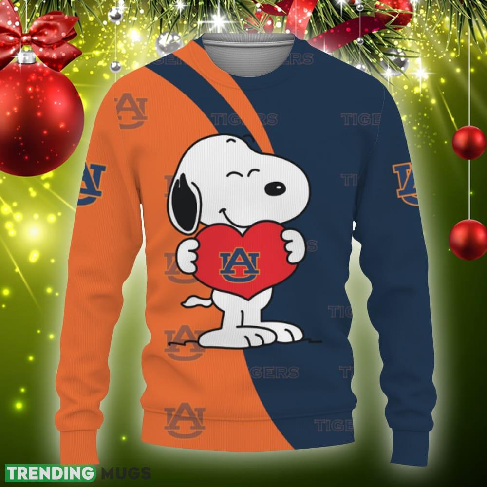 Auburn Tigers Snoopy Cute Heart American Sports Team Knitted Christmas Sweater Gift Holidays - Auburn Tigers Snoopy Cute Heart American Sports Team Sweatshirt-3D Sweatshirt_3 Auburn Tigers Snoopy Cute Heart American Sports Team Knitted Christmas Sweater Gift Holidays - Auburn Tigers Snoopy Cute Heart American Sports Team Sweatshirt-3D Sweatshirt_3