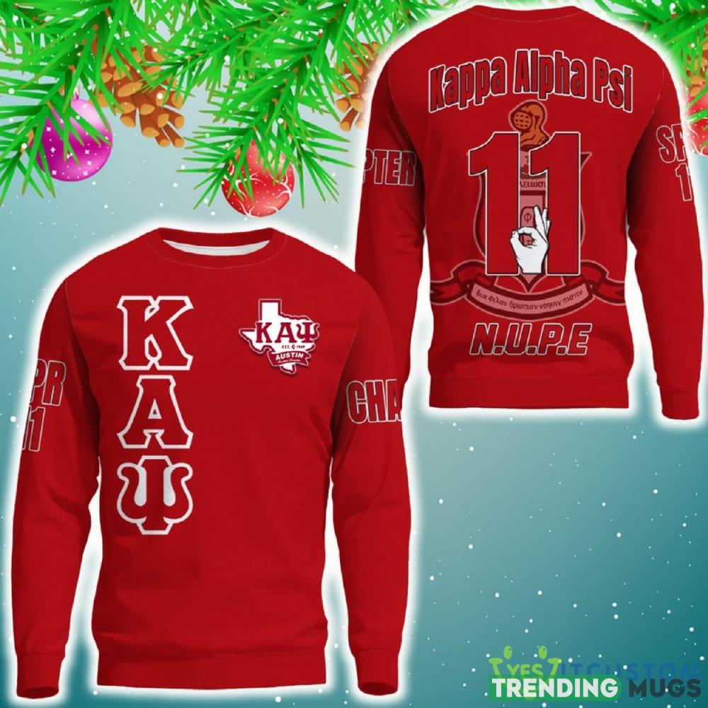 Austin Alumni Chapter Red 3D Sweater Community Personalized Logo For Men And Women Gift Christmas - Austin Alumni Chapter 3D SweaterChristmas_1 Austin Alumni Chapter Red 3D Sweater Community Personalized Logo For Men And Women Gift Christmas - Austin Alumni Chapter 3D SweaterChristmas_1