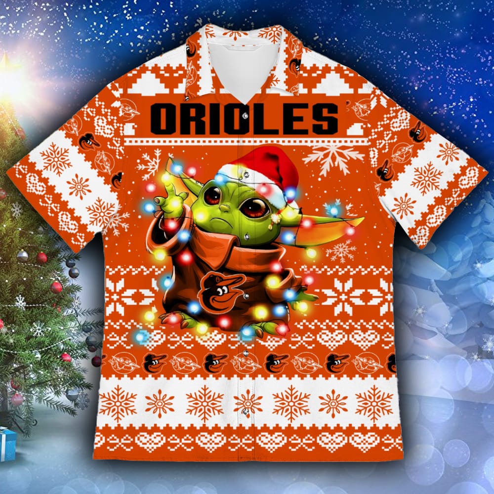 Baltimore Orioles Baby Yoda Star Wars Sports Football American Ugly Hawaiian Shirt Gift Christmas - 251023-100605 Baltimore Orioles Baby Yoda Star Wars Sports Football American Ugly Hawaiian Shirt Gift Christmas - 251023-100605