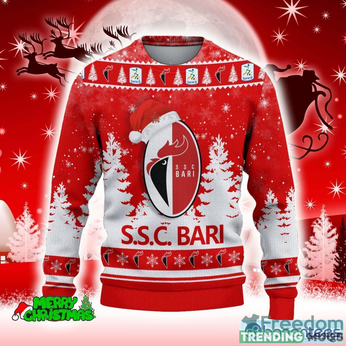 Bari 1908 Red Comfy 3D Sweater All Over Printed For Men And Women Gift Christmas Holiday 3D Sweater Bari 1908 Red Comfy 3D Sweater All Over Printed For Men And Women Gift Christmas Holiday 3D Sweater