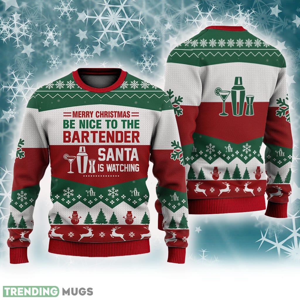 Bartender All Merry Christmas Be Nice Sweater Trending For Men And Women Gift Holidays - Bartender All Merry Christmas Be Nice Sweater Trending For Men And Women Gift Holidays Bartender All Merry Christmas Be Nice Sweater Trending For Men And Women Gift Holidays - Bartender All Merry Christmas Be Nice Sweater Trending For Men And Women Gift Holidays