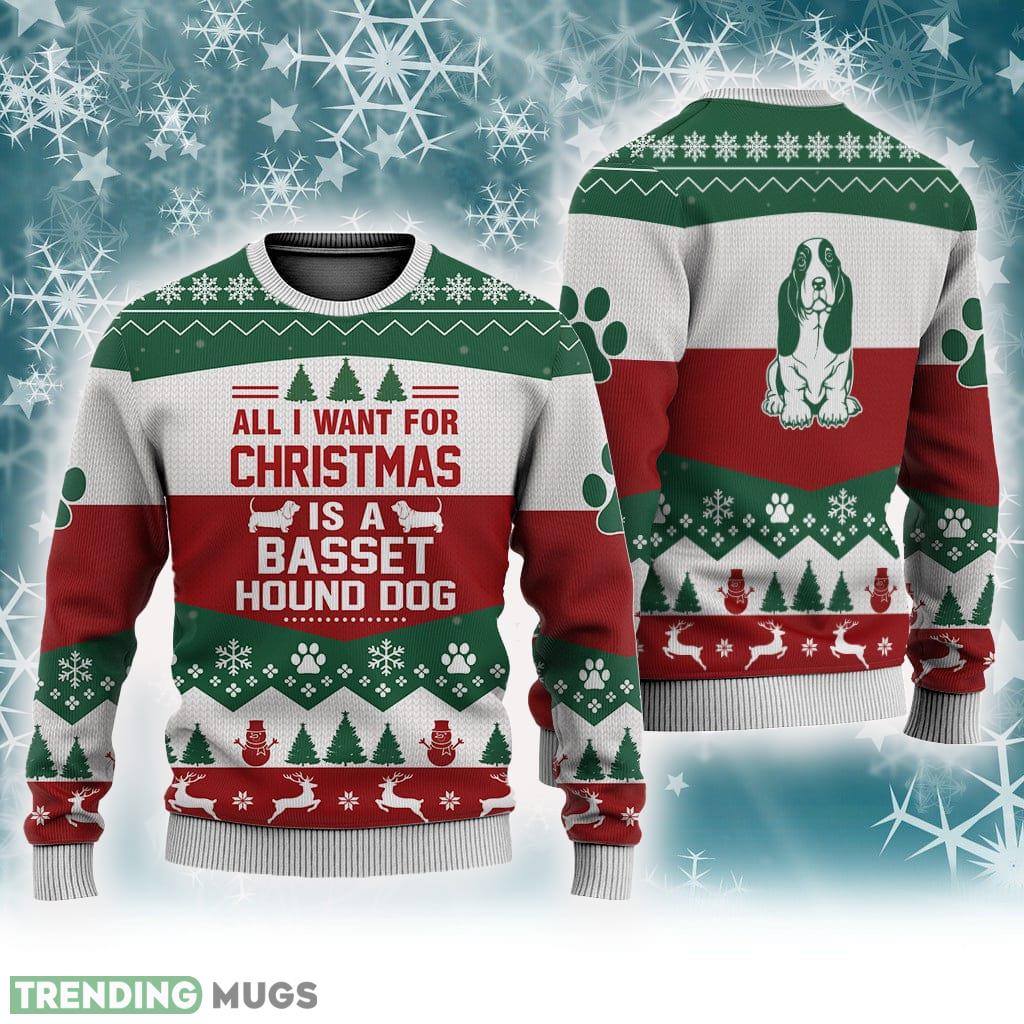 Basset Hound Dog All I Want For Christmas Sweater Trending For Men And Women Gift Holidays - Basset Hound Dog All I Want For Christmas Sweater Trending For Men And Women Gift Holidays Basset Hound Dog All I Want For Christmas Sweater Trending For Men And Women Gift Holidays - Basset Hound Dog All I Want For Christmas Sweater Trending For Men And Women Gift Holidays