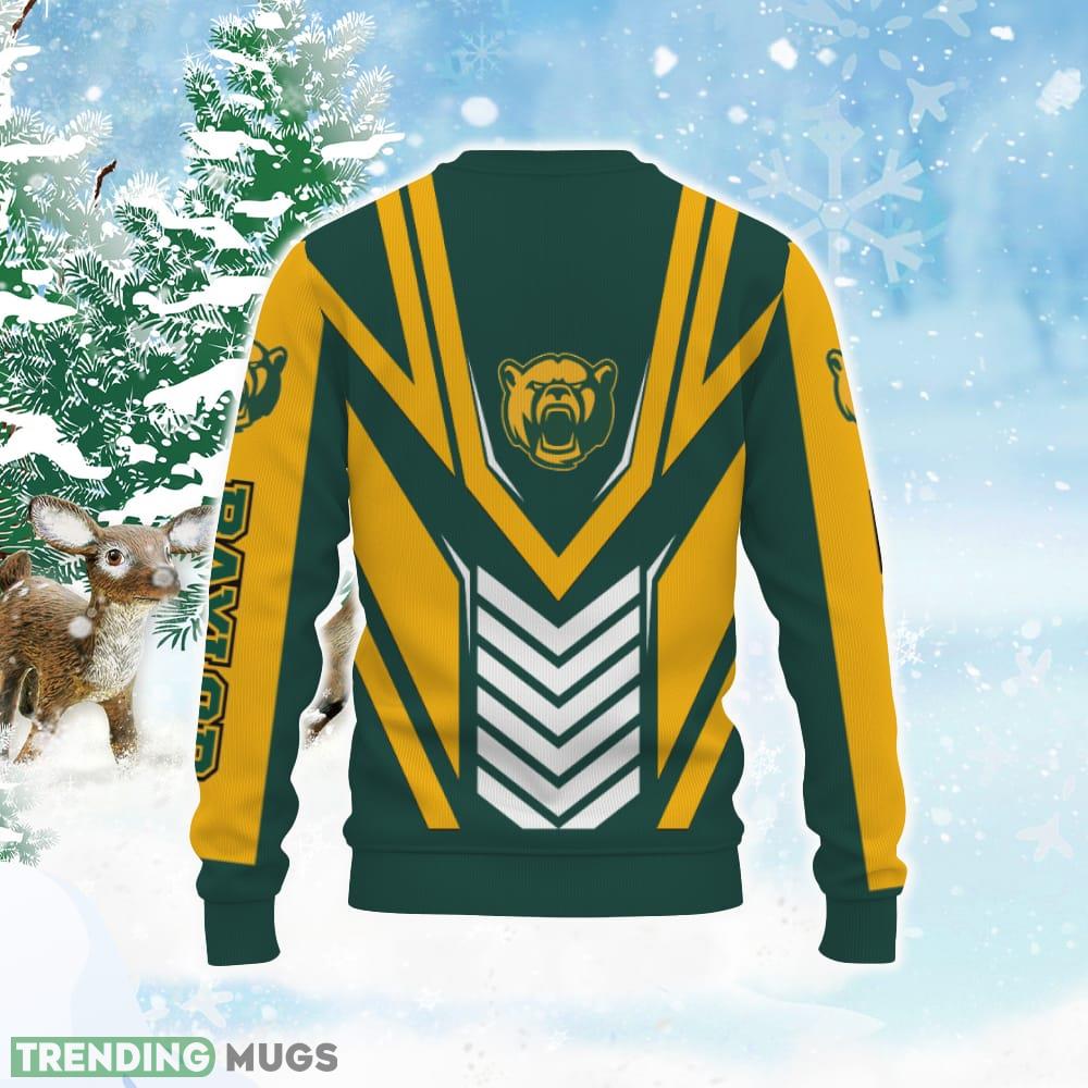 Baylor Bears American Sports Team Ugly Christmas AOP Sweater 3D Sweater Baylor Bears American Sports Team Ugly Christmas AOP Sweater 3D Sweater