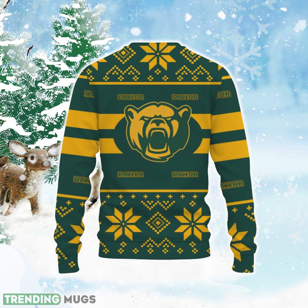 Baylor Bears Custom New Uniforms For Fan Gear Knitted Xmas Sweater All Over Print 3D Sweater Baylor Bears Custom New Uniforms For Fan Gear Knitted Xmas Sweater All Over Print 3D Sweater