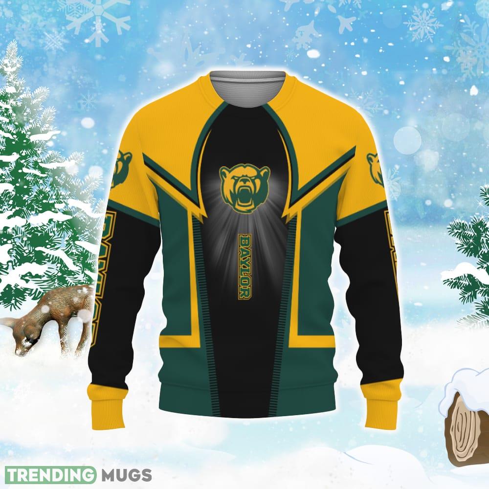 Baylor Bears Football American Ugly Christmas Sweater 3D Sweater Baylor Bears Football American Ugly Christmas Sweater 3D Sweater