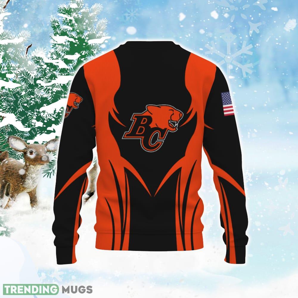 BC Lions Champion American Football Sport Team Shirt Ugly Christmas Sweater 3D Sweater BC Lions Champion American Football Sport Team Shirt Ugly Christmas Sweater 3D Sweater