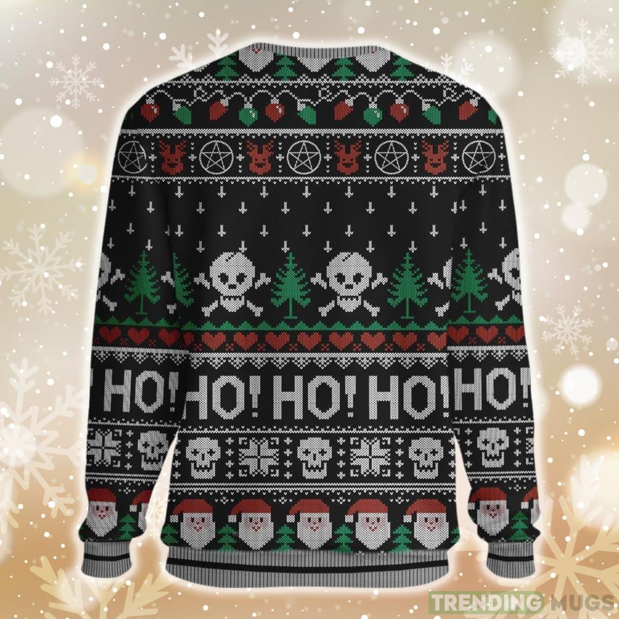 Black Cat Wicca Ugly Christmas Ugly Christmas Sweater 3D Sweater Black Cat Wicca Ugly Christmas Ugly Christmas Sweater 3D Sweater