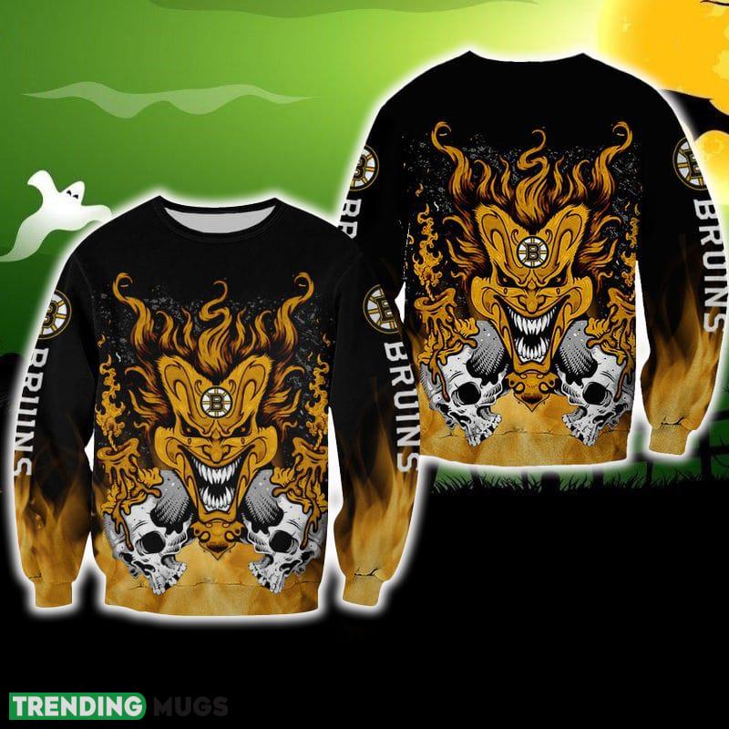 Boston Bruins Clown Halloween Friends Ugly Sweater For Men And Women Gift Christmas - Boston Bruins Clown Halloween Friends Ugly Sweater For Men And Women Gift Christmas Boston Bruins Clown Halloween Friends Ugly Sweater For Men And Women Gift Christmas - Boston Bruins Clown Halloween Friends Ugly Sweater For Men And Women Gift Christmas