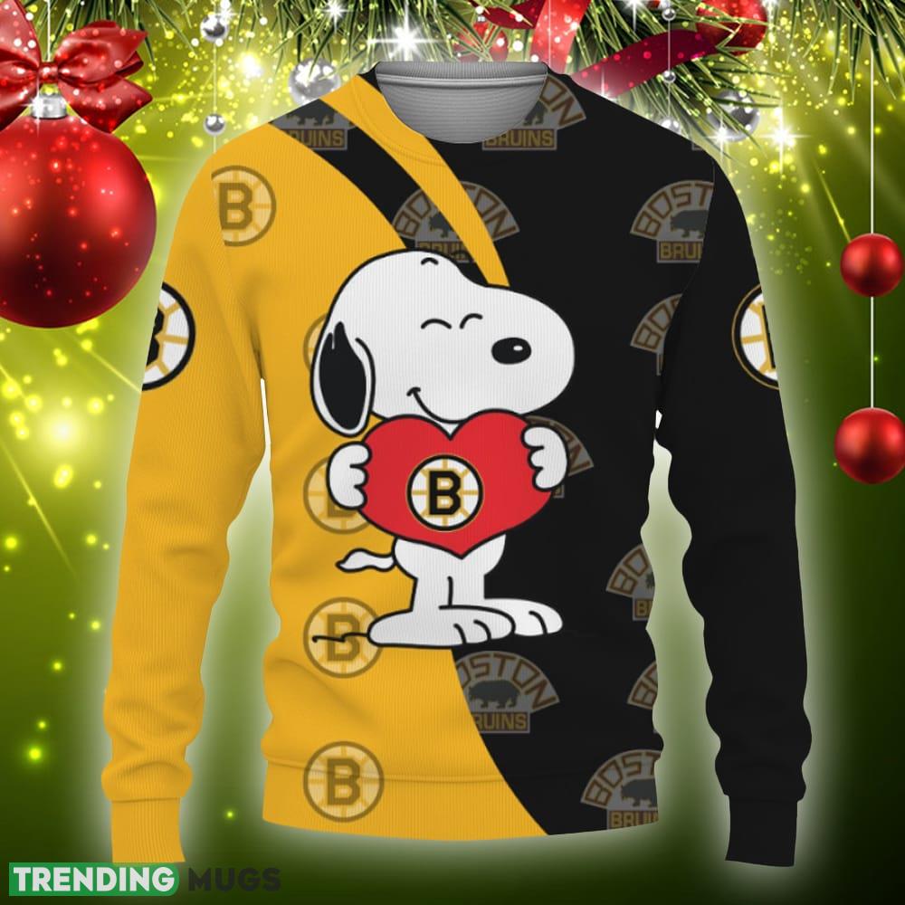 Boston Bruins Snoopy Cute Heart American Sports Team Knitted Xmas Sweater Gift Holidays - Boston Bruins Snoopy Cute Heart American Sports Team Sweatshirt-3D Sweatshirt_3 Boston Bruins Snoopy Cute Heart American Sports Team Knitted Xmas Sweater Gift Holidays - Boston Bruins Snoopy Cute Heart American Sports Team Sweatshirt-3D Sweatshirt_3