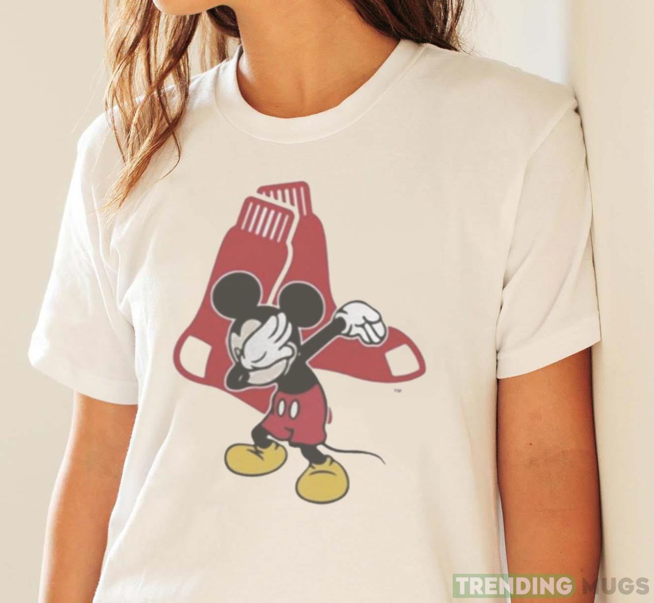 Boston Red Sox Mlb Baseball Dabbing Mickey Disney Sports T shirt Light Shirt Boston Red Sox Mlb Baseball Dabbing Mickey Disney Sports T shirt Light Shirt