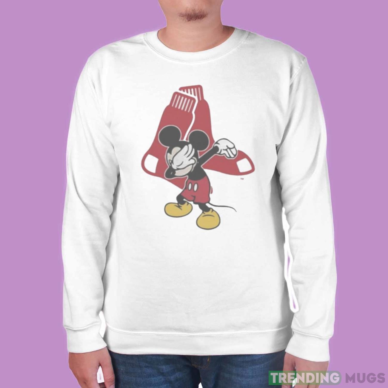 Boston Red Sox Mlb Baseball Dabbing Mickey Disney Sports T shirt Light Shirt Boston Red Sox Mlb Baseball Dabbing Mickey Disney Sports T shirt Light Shirt