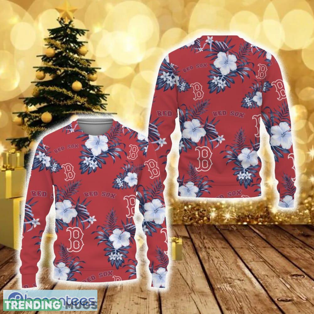 Boston Red Sox Tropical Hibicus Flowers 3D Sweater AOP Gift For Men And Women - Boston Red Sox Tropical Hibicus Flowers 3D Sweater AOP Gift For Men And Women Boston Red Sox Tropical Hibicus Flowers 3D Sweater AOP Gift For Men And Women - Boston Red Sox Tropical Hibicus Flowers 3D Sweater AOP Gift For Men And Women
