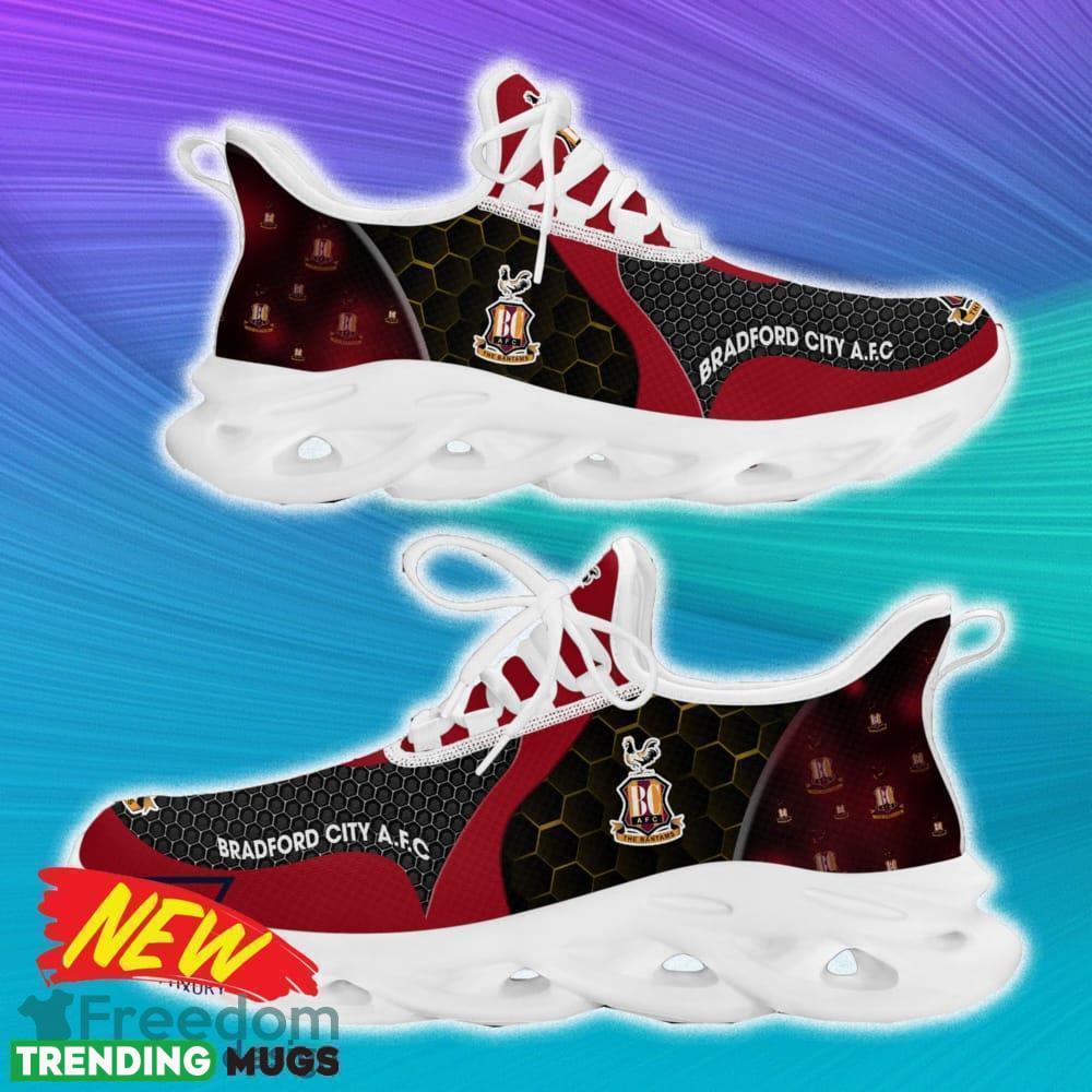 Bradford City EFL Max Soul Shoes Gift For Fans Running Shoes Max Soul Bradford City EFL Max Soul Shoes Gift For Fans Running Shoes Max Soul