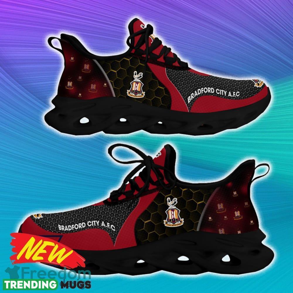 Bradford City EFL Max Soul Shoes Gift For Fans Running Shoes Max Soul Bradford City EFL Max Soul Shoes Gift For Fans Running Shoes Max Soul