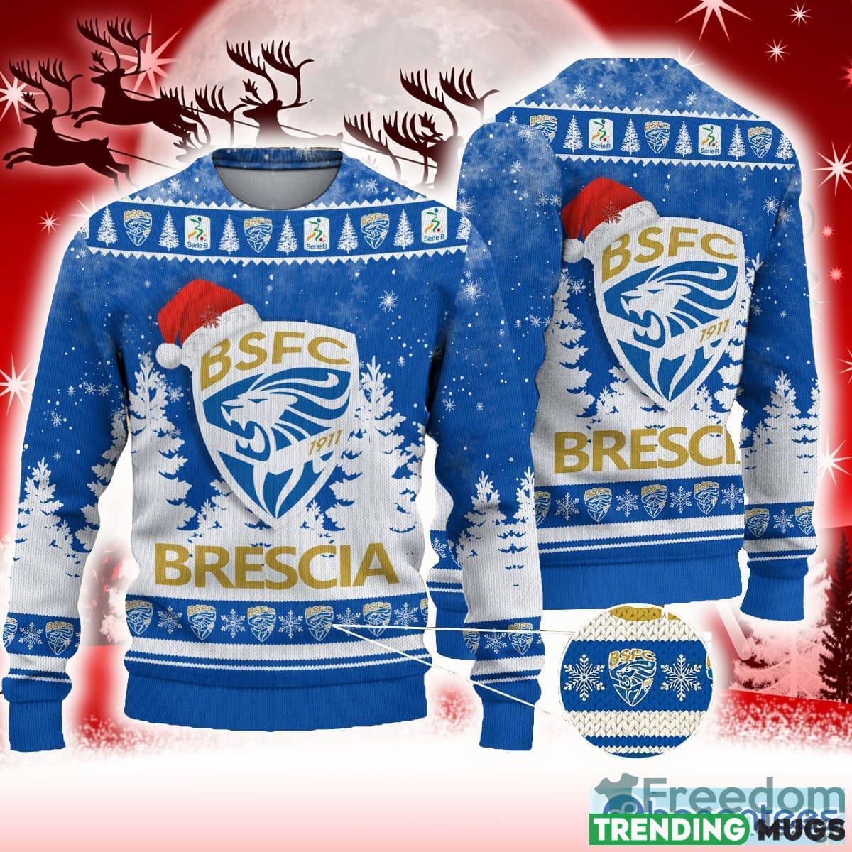 Brescia Calcio Blue Swaddling 3D Sweater All Over Printed For Men And Women Gift Christmas Holiday - Brescia Calcio 3D Sweater Photo 1 Brescia Calcio Blue Swaddling 3D Sweater All Over Printed For Men And Women Gift Christmas Holiday - Brescia Calcio 3D Sweater Photo 1