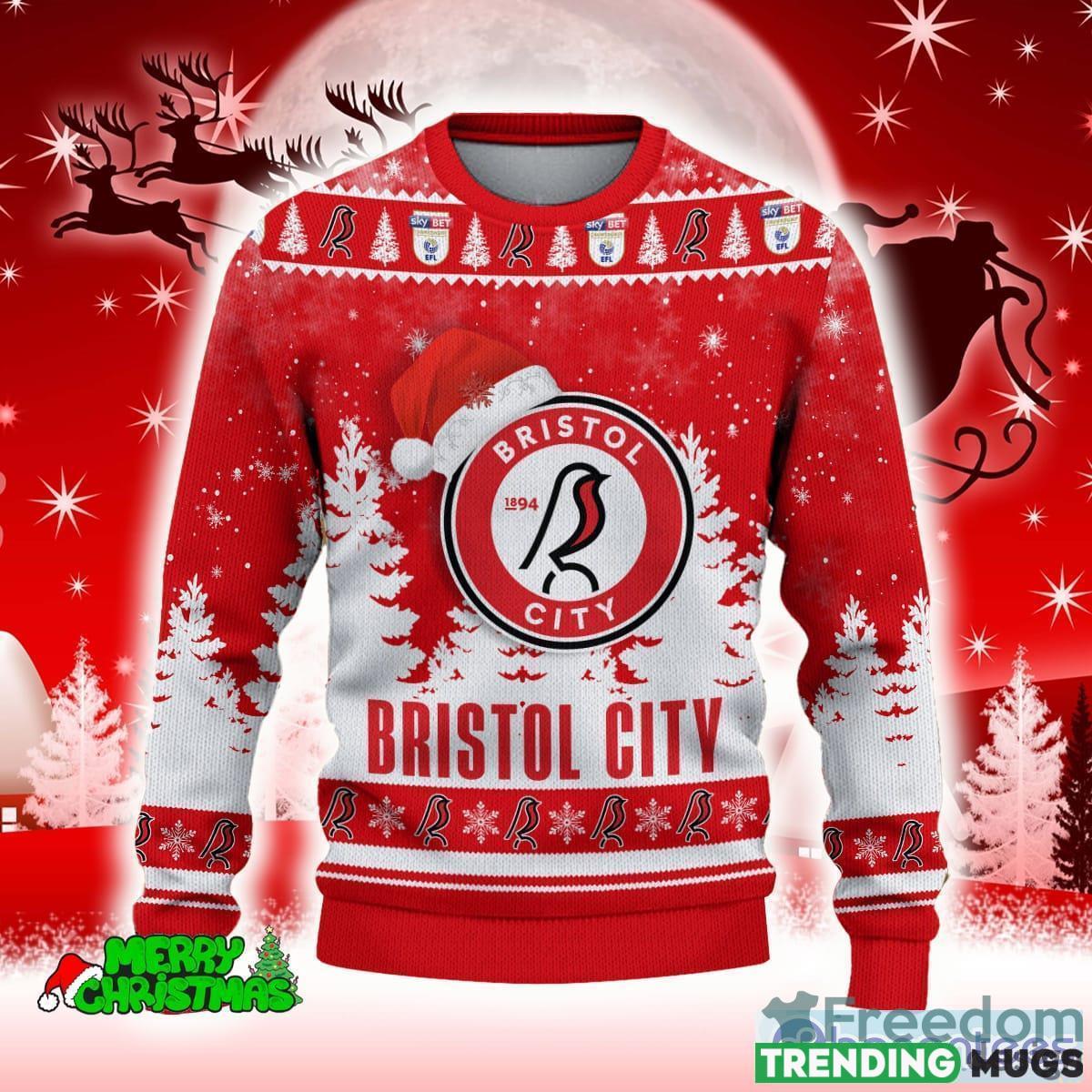 Bristol City Red Holy 3D Sweater All Over Printed For Men And Women Gift Christmas Holiday 3D Sweater Bristol City Red Holy 3D Sweater All Over Printed For Men And Women Gift Christmas Holiday 3D Sweater