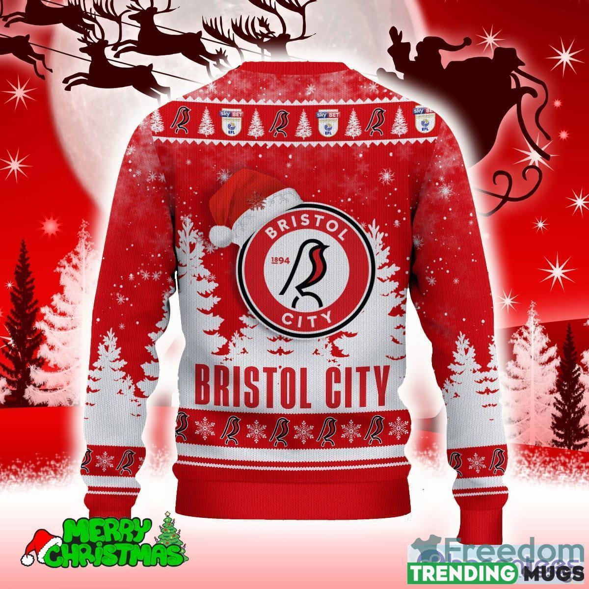 Bristol City Red Holy 3D Sweater All Over Printed For Men And Women Gift Christmas Holiday 3D Sweater Bristol City Red Holy 3D Sweater All Over Printed For Men And Women Gift Christmas Holiday 3D Sweater